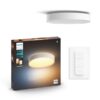 Philips Hue 41166/31/P6 Smart LED Koupelnové stropní svítidlo | Variabilní | Bílá | 33,5W