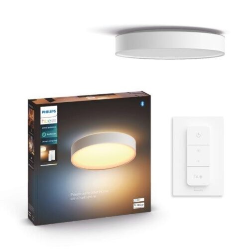 Philips Hue 41166/31/P6 Smart LED Koupelnové stropní svítidlo | Variabilní | Bílá | 33,5W