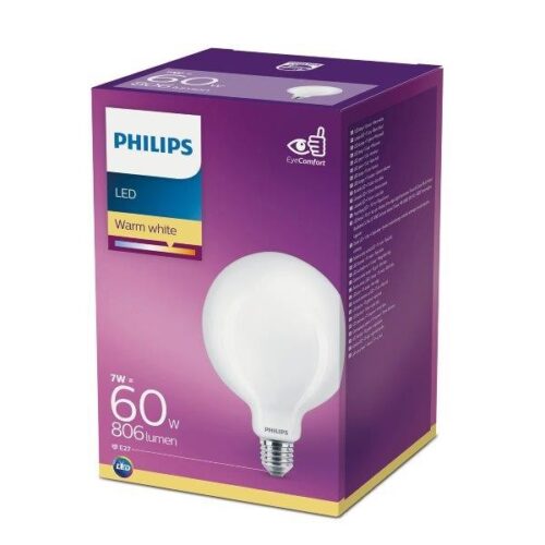 Philips 8718699648176 Classic LED žárovka E27 | Teplá bílá | 7W