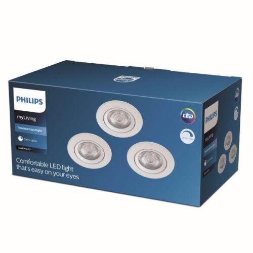 Philips 8718699755867 Sparkle LED Vnitřní osvětlení | Teplá bílá | Bílá | 5W