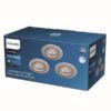 Philips 8718699755898 Sparkle LED Vnitřní osvětlení | Teplá bílá | Kov | Nikl | 5W