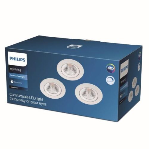 Philips 8718699755980 Sparkle LED Vnitřní osvětlení | Teplá bílá | Bílá | 5,5W