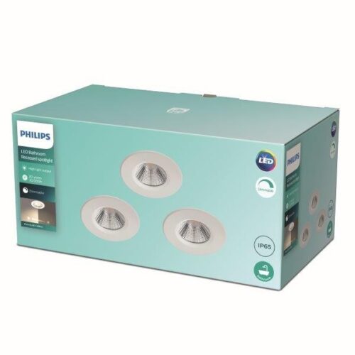 Philips 8718699756048 Dive LED venkovní svítidlo | Teplá bílá | Bílá | 5,5W