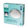 Philips 8718699758820 Doris LED Koupelnové stropní svítidlo | Teplá bílá | Kov | Nikl | 6W