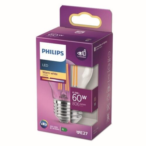 Philips 8718699762315 LED žárovka E27 | Teplá bílá | 45418W