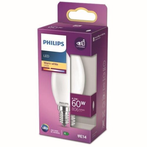 Philips 8718699762698 LED žárovka E14 | Teplá bílá | 45418W