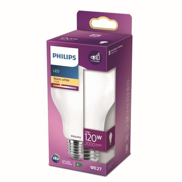 Philips 8718699764517 LED žárovka E27 | Teplá bílá | 13W