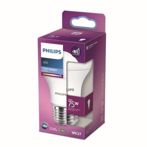 Philips 8718699769369 LED žárovka E27 | Studená bílá | 10W