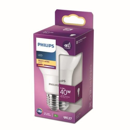 Philips 8718699769581 LED žárovka E27 | Teplá bílá | 5,5W