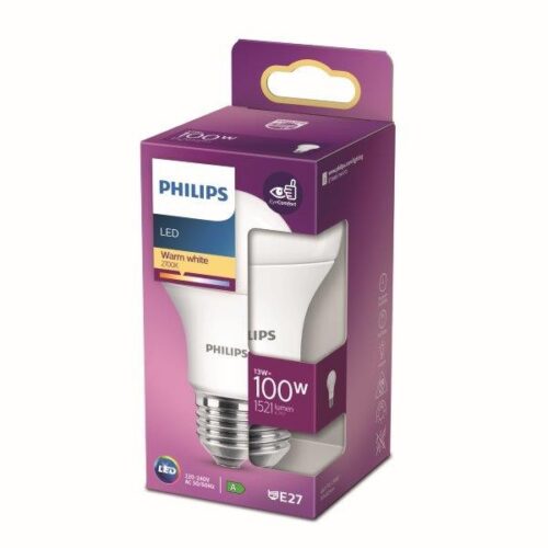 Philips 8718699769765 LED žárovka E27 | Teplá bílá | 13W