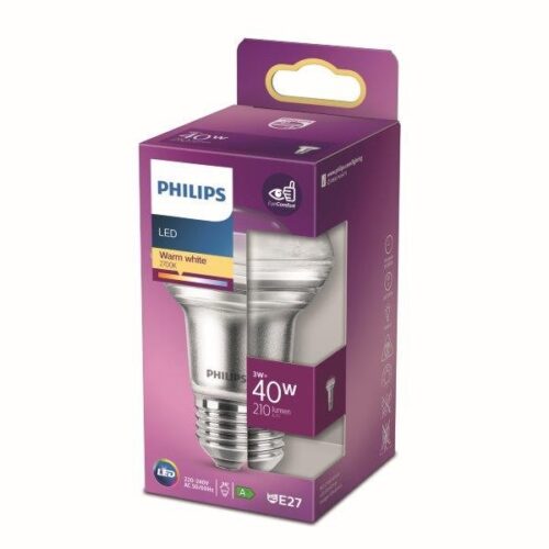 Philips 8718699773816 LED žárovka E27 | Teplá bílá | 3W