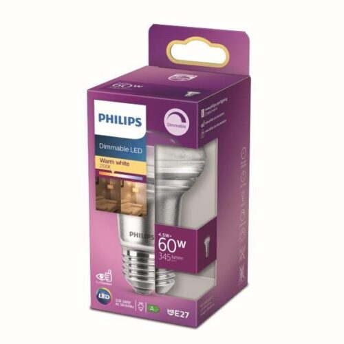 Philips 8718699773830 LED žárovka E27 | Teplá bílá | 4,5W