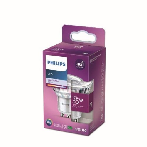 Philips 8718699774172 LED žárovka GU10 | Přírodní bílá | 3,5W