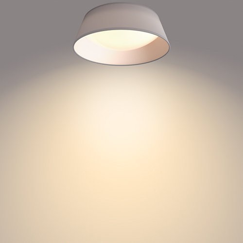 Philips 8718699777371 Dawn LED stropní svítidlo | Teplá bílá | Šedá