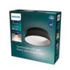 Philips 8718699777395 Dawn LED stropní svítidlo | Teplá bílá | Černá