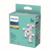 Philips 8718699777913 LED sada žárovek GU10 | Teplá bílá | 3x4,6W