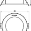 Philips 8718699777357 Dawn LED stropní svítidlo | Teplá bílá | Bílá | 9