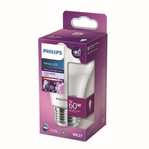 Philips 8718699782757 LED žárovka E27 | Přírodní bílá | 8W