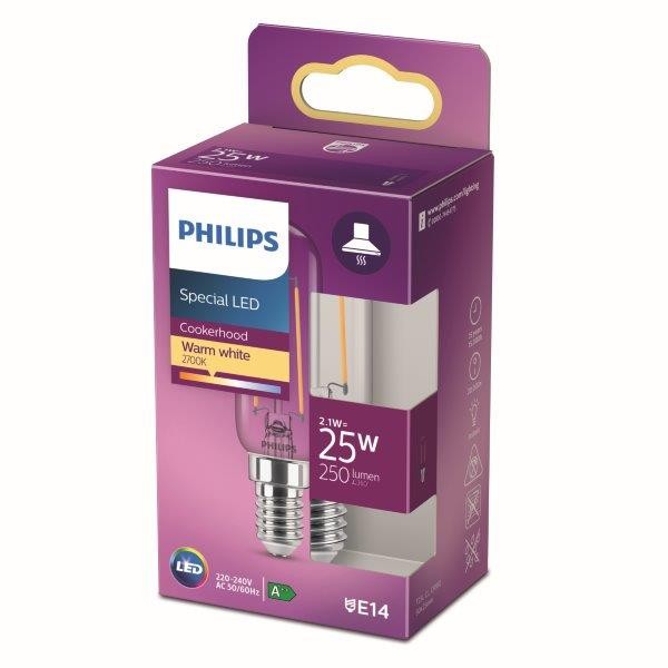 Philips 8718699783334 LED žárovka E14 | Teplá bílá | 2,1W