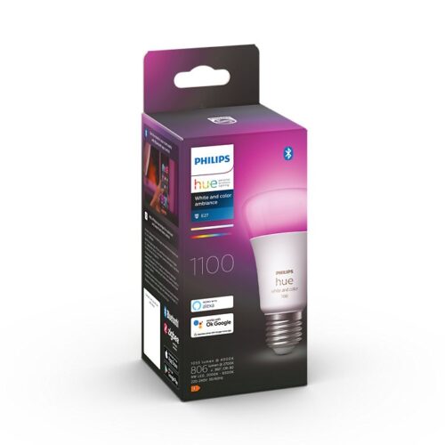 Philips Hue 8719514291171 Smart LED Smart žárovka E27 | RGB | Variabilní | 9W