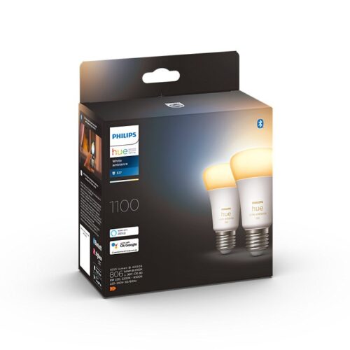 Philips Hue 8719514291256 Smart LED Smart sada žárovek E27 | Variabilní | 2x8W
