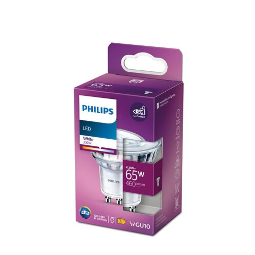 Philips 8719514308770 LED žárovka GU10 | Teplá bílá | 4,9W
