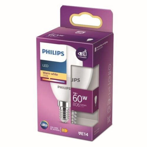 Philips 8719514309647 LED žárovka | Teplá bílá | 7W