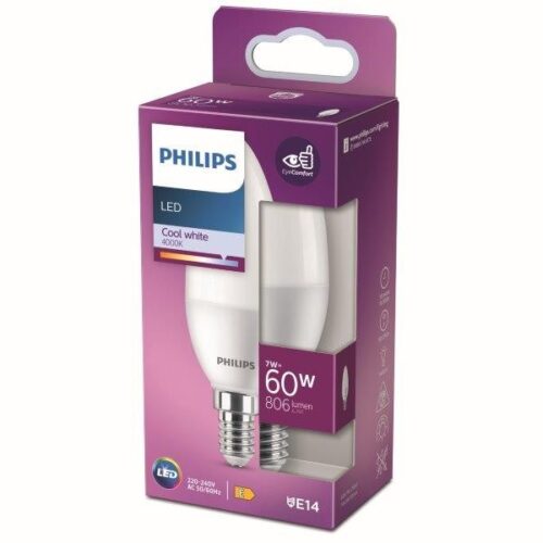 Philips 8719514309685 LED žárovka E14 | Teplá bílá | 7W