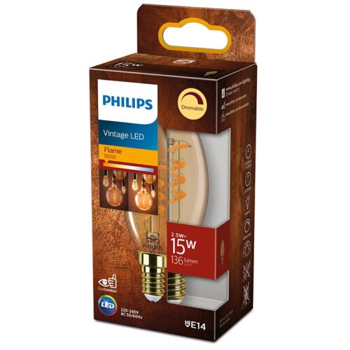 Philips 8719514315976 Classic LED žárovka E14 | Teplá bílá | 2,5W