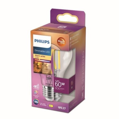 Philips 8719514323834 LED žárovka E27 | Teplá bílá | 5,9W