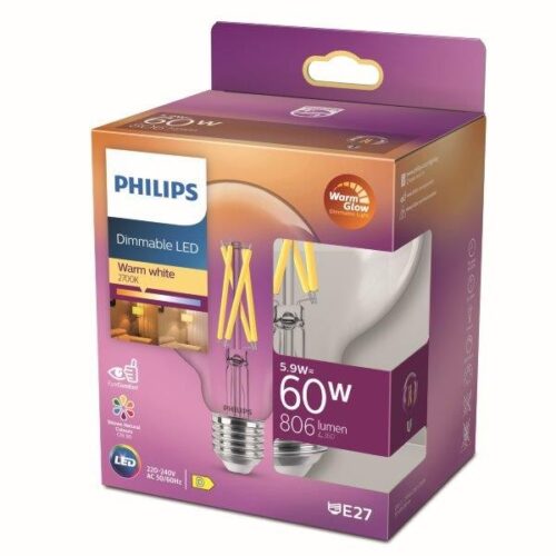 Philips 8719514323957 LED žárovka E27 | Teplá bílá | 5,9W