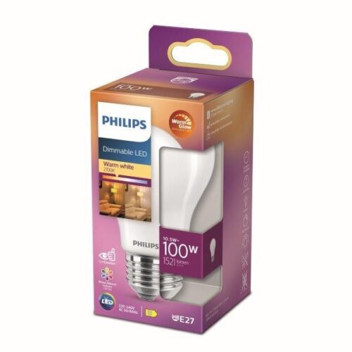 Philips 8719514324114 LED žárovka E27 | Teplá bílá | 10,5W