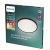 Philips 8719514327085 Super Slim LED stropní svítidlo | Teplá bílá | Černá | 22W