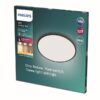 Philips 8719514327160 Super Slim LED stropní svítidlo | Teplá bílá | Černá | 36W