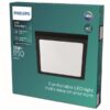 Philips 8719514328730 Magneos Slim LED stropní svítidlo | Teplá bílá | Černá | 12W