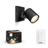 Philips Hue 8719514338326 Runner Smart LED bodové svítidlo | Variabilní | Černá | 5W