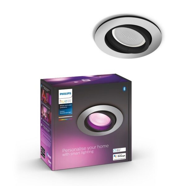 Philips Hue 8719514338623 Centura Smart LED Vnitřní osvětlení | Variabilní | Kov | 5,7W