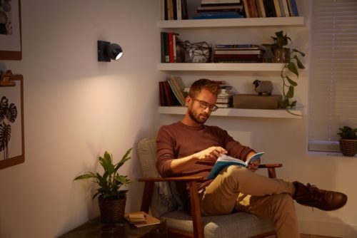 Philips Hue 8719514339248 Buckram Smart LED bodové svítidlo | Variabilní | Černá | 5W