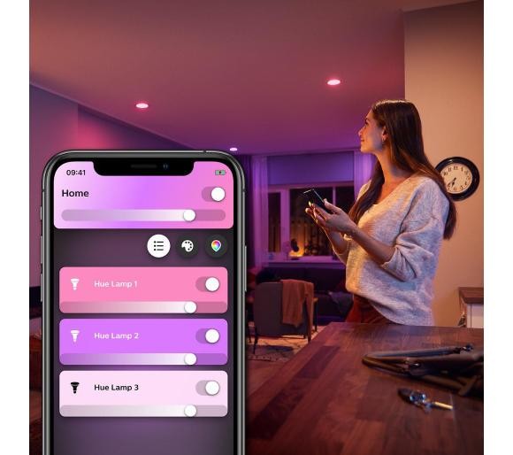 Philips Hue 8719514340084 Set Smart LED Smart sada žárovek GU10 | Variabilní | 4,3W