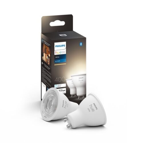 Philips Hue 8719514340145 Smart LED Smart sada žárovek GU10 | Teplá bílá | 2x5,2W