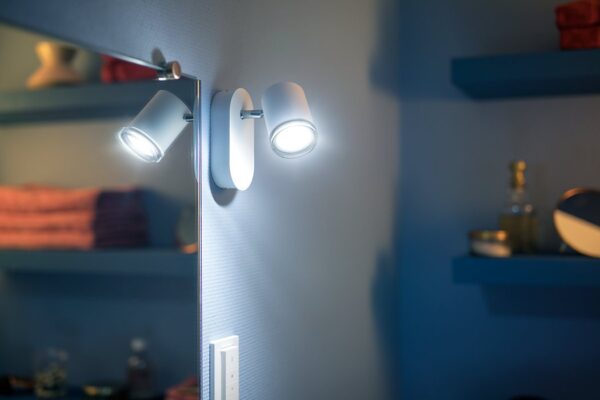 Philips Hue 8719514340855 Adore Smart LED Bodovka do koupelny | Variabilní | Bílá | 5W