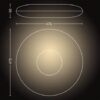 Philips Hue 8719514341173 Cher Smart LED stropní svítidlo | Variabilní | Černá | 24W
