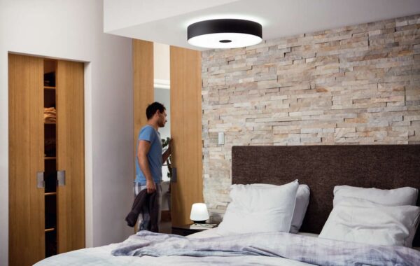 Philips Hue 8719514341258 Fair Smart LED Stropní svítidlo s ovladačem | Variabilní | Černá | 25W