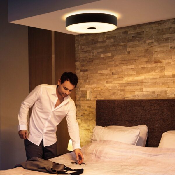 Philips Hue 8719514341258 Fair Smart LED Stropní svítidlo s ovladačem | Variabilní | Černá | 25W