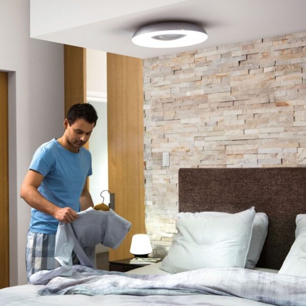 Philips Hue 8719514341357 Still Smart LED Stropní svítidlo s ovladačem | Variabilní | Černá | 32W