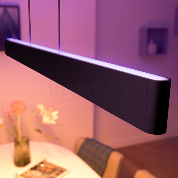 Philips Hue 8719514343368 Ensis Smart LED Vnitřní osvětlení | RGB | Variabilní | Černá | 2x39W