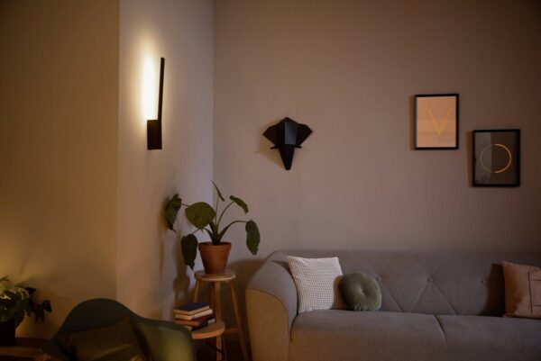 Philips Hue 8719514343429 Liane Smart LED Nástěnní svítidlo s ovladačem | RGB | Variabilní | Černá | 20W