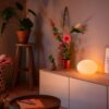Philips Hue 8719514343481 Flourish Smart Stmívatelná lampička | E27 | Bílá
