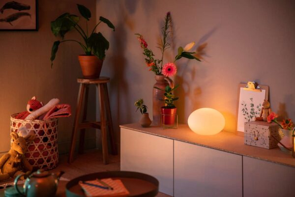 Philips Hue 8719514343481 Flourish Smart Stmívatelná lampička | E27 | Bílá