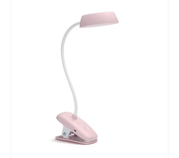 Philips 8719514396876 Donutclip LED stolní lampička | Teplá bílá | Růžová | 3W